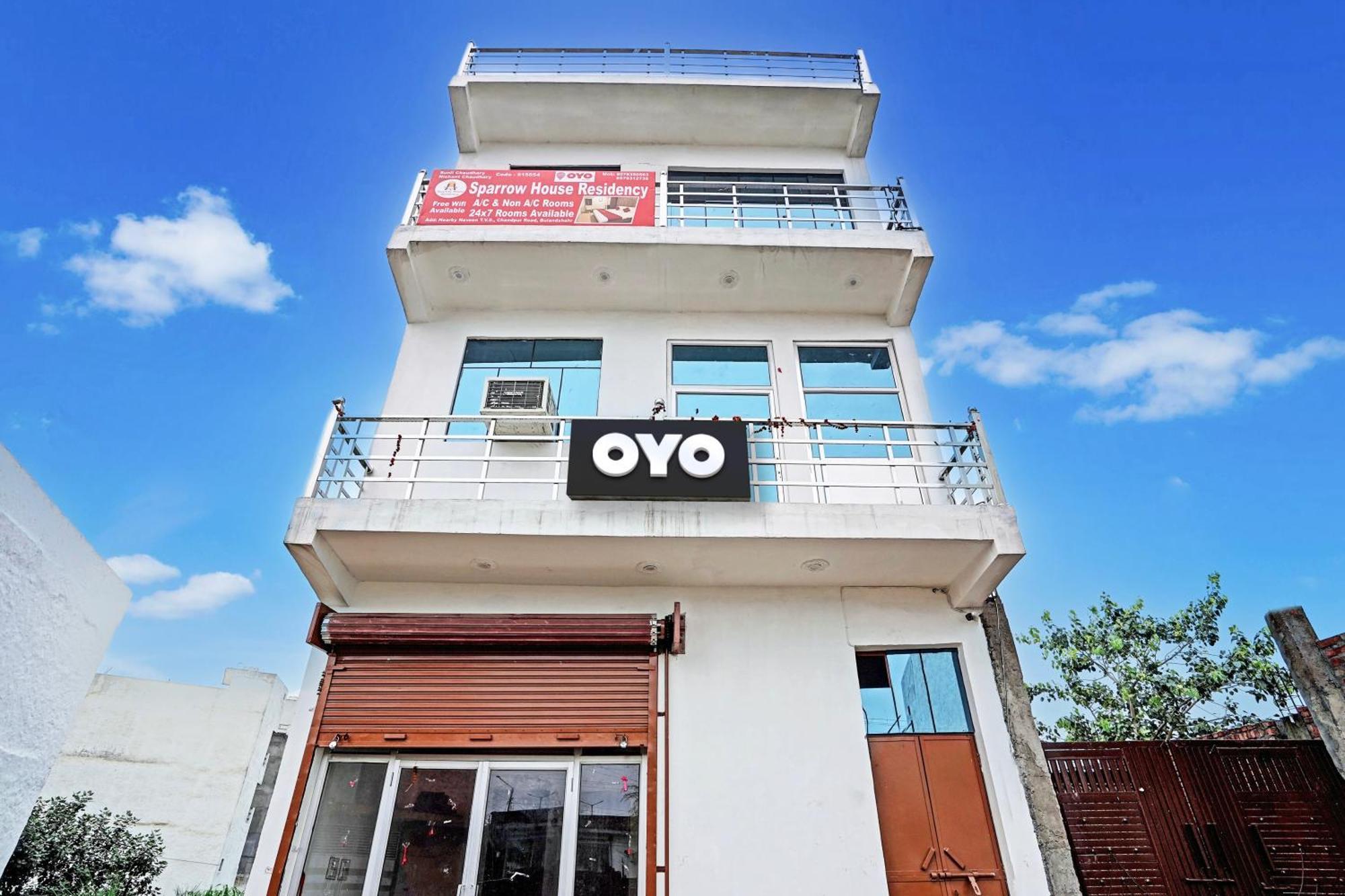 Hotel O Sparrow House Residency Bulandshahr Eksteriør billede